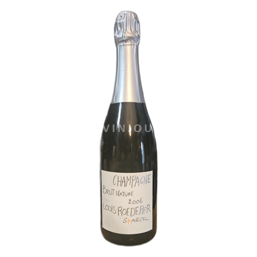 Samppanja Louis Roederer Brut Nature Starck 2006