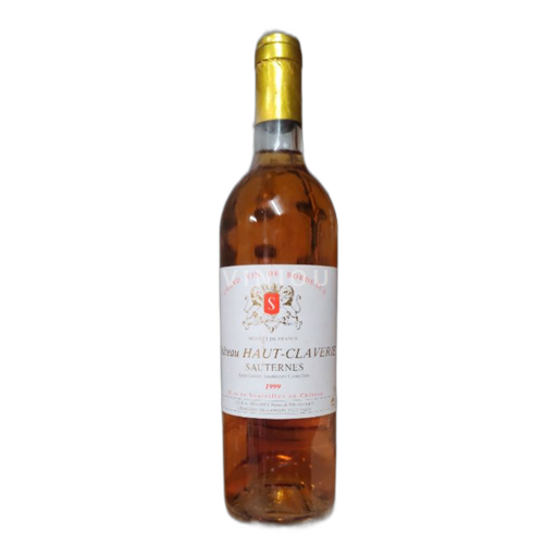 Bordeaux Sauternes Château Haut-Claverie 1999