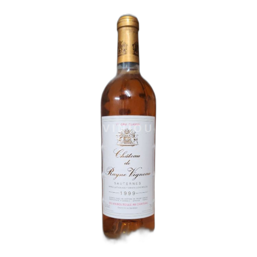 Bordeaux Sauternes Château Rayne Vigneau 1999