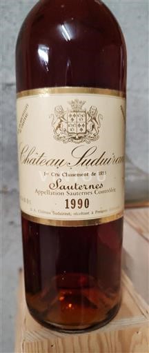 Bordeaux Sauternes Château Suduiraut 1990