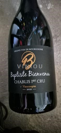 Borgogna Non specificato Premier Cru Baptiste Bienvenu Vaucoupin 2020