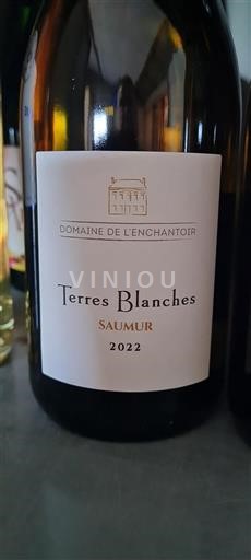 Vallée de la Loire Saumur Domaine L'Enchantoir Terres Blanches 2022