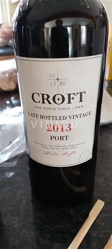Portugalsko Portské Croft Late Bottled Vintage 2013