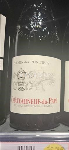 Rhônetal Châteauneuf-du-Pape Chemin des Pontifes Ohne Jahrgang