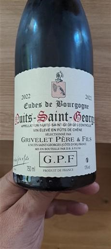 Bourgondië Nuits-saint-georges Grivelet Père & Fils Eudes de Bourgogne 2022