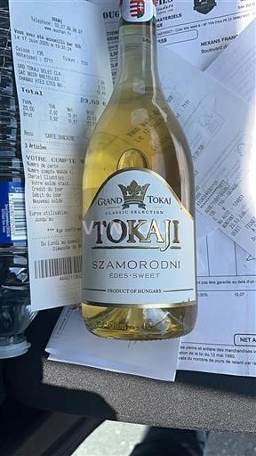 Vin Blanc moelleux Szamorodni Grand Tokaj Non millésimé Hongrie Tokaj
