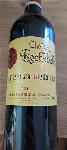 Bordeaux Saint-Émilion Grand Cru Grand Cru Château Rochebelle 2011