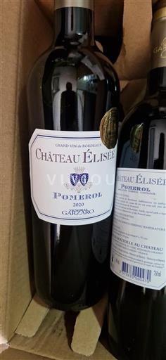 Bordeaux Pomerol Château Élisée 2020