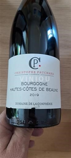 Bourgondië Hautes Côtes de Beaune Domaine La Confrérie 2019