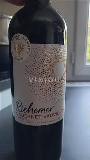 Languedoc og Roussillon Pays d'Oc Richemer Cabernet-Sauvignon Ikke årgangsbestemt