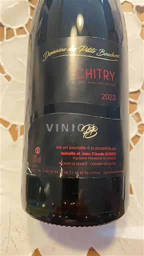 Bourgogne Domaine Des Petits Bouchons 2023