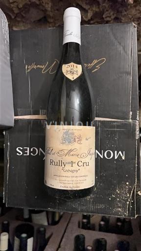 Borgoña No especificado Premier Cru Paul et Marie Jacqueson Gr%c3%a9signy 2014