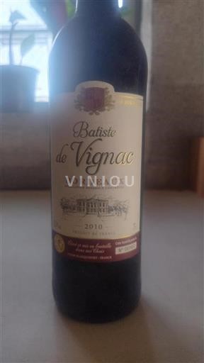 Bordeaux Batiste de Vignac 2010