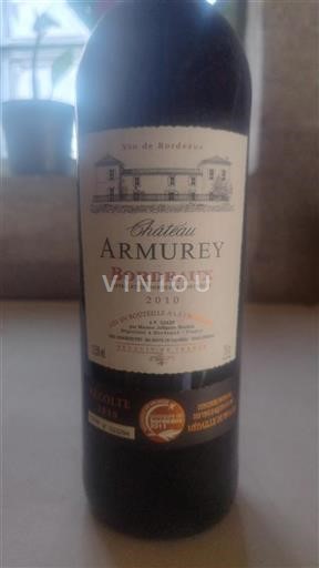 Bordeaux Château Armurey 2010