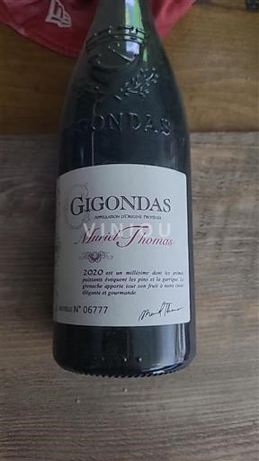 Údolí Rhôny Gigondas Muriel Thomas 2020