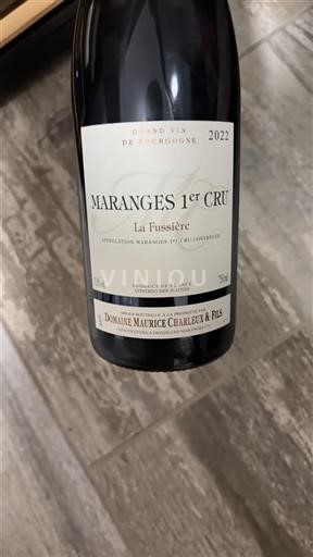 Burgundy Unspecified Premier Cru Domaine Maurice Charleux & Fils La Fussi%c3%a8re 2022