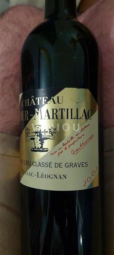 Bordeaux Pessac-Léognan Grand Cru Château Latour-Martillac 2008