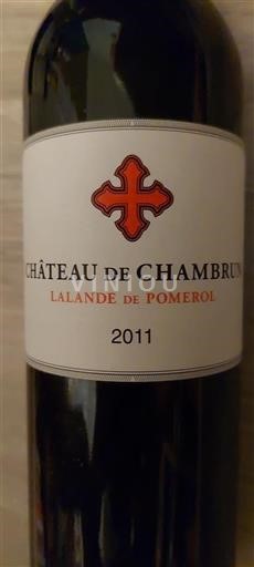 Bordeaux Lalande-de-Pomerol Château Chambrun 2011