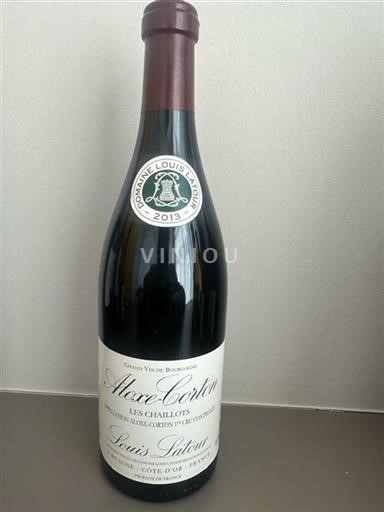 Burgundy Aloxe-Corton Premier Cru Louis Latour Les Chaillots 2013