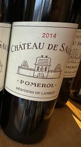 Bordeaux Pomerol Château Sales 2014