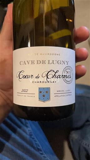Burgundy Mâcon and Mâcon-Villages Cave de Lugny Coeur de Charmes 2022