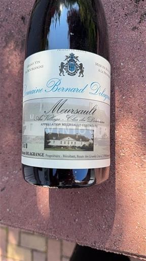 Borgonha Meursault Domaine Bernard Delagrange Au Village - Clos du Domaine Não Sazonado