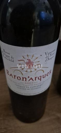 Languedoc Limoux Baron Arques Toques et Clochers 2001