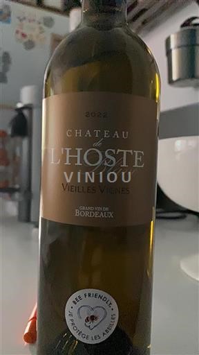Bordeaux Non specificato Château L'Hoste Vieilles Vignes 2022