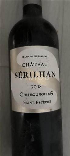 Bordeaux Saint-Estèphe Cru Bourgeois Château Sérilhan 2008