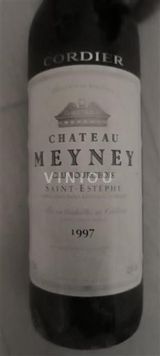 Bordeaux Saint-Estèphe Cru Bourgeois Château Meyney 1997