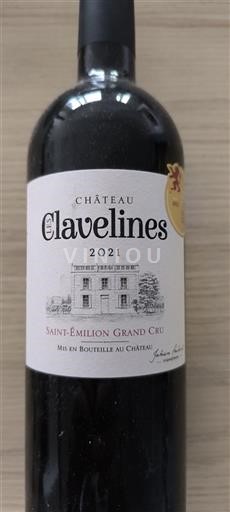 Bordeaux Saint-Émilion Grand Cru Château Les Clavelines 2021