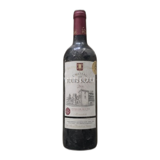 Bordeaux Côtes-de-bourg Château Les Tours Seguy Mirandole 2009