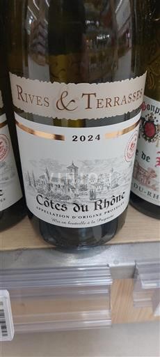 Rhônevallei Côtes-du-rhône Rives & Terrasses 2024
