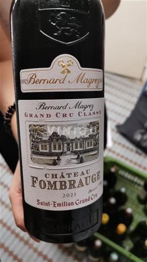 Bordeaux Saint-Émilion Grand Cru Château Fombrauge 2021