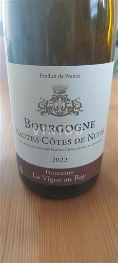 Bourgogne Hautes Côtes de nuits Domaine La Vigne au Roy 2022