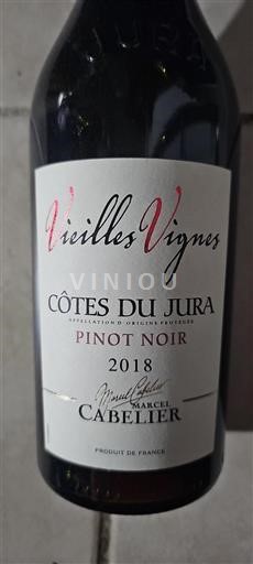 Jura Côtes-du-jura Marcel Cabelier Vieilles Vignes 2018