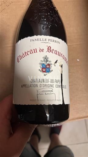 Rhônen laakso Châteauneuf-du-Pape Château Beaucastel 2015