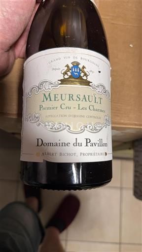 Bourgogne Meursault Premier Cru Domaine Pavillon Les Charmes 2019