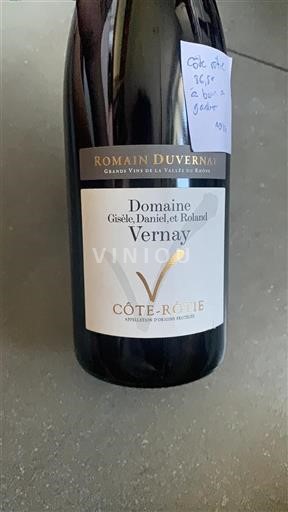 Valle del Rodano Côte-rôtie Domaine Gisèle, Daniel et Roland Vernay 2022