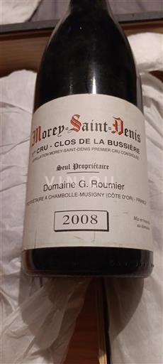 Bourgogne Morey-saint-denis Premier Cru Domaine G. Roumier Clos de la Bussière 2008