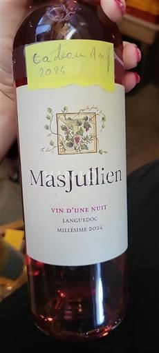 Languedoc Mas Jullien Vin d'une Nuit 2024