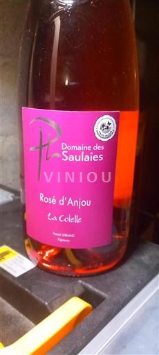Valle della Loira Rosé d'Anjou Domaine Des Saulaies La Cotelle 2020