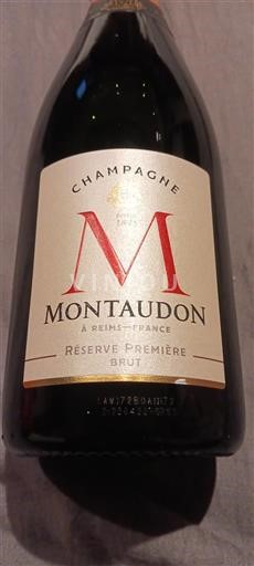Champagne Montaudon Réserve Première Brut Non-Vintage