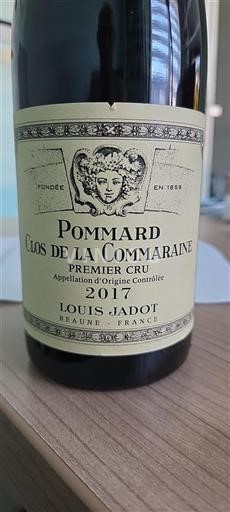 Borgoña Pommard Premier Cru Louis Jadot Clos de la Commaraine 2017