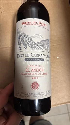 Castile and León Ribera del Duero Pago de Carraovejas El Anejón de la Cuesta de las Liebres 2009