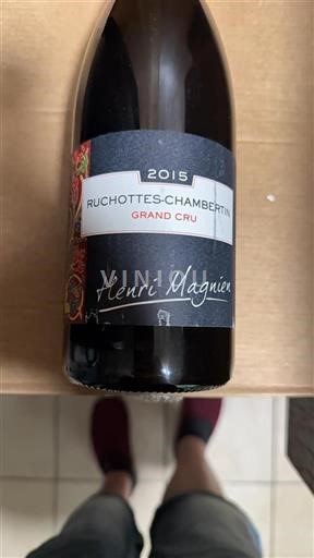 Vin Rouge sec Henri Magnien 2015 France Bourgogne Ruchottes-chambertin Grand Cru
