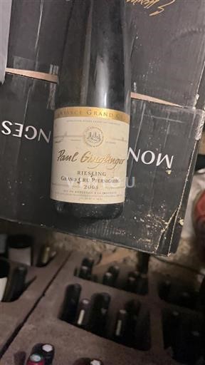 Elsass Alsace Grand Cru Grand Cru Paul Ginglinger Grand Cru Pfersigberg 2008