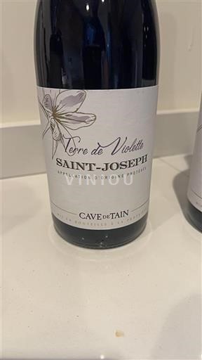Valle del Rodano Saint-Joseph Cave de Tain Terre de Violette 2023