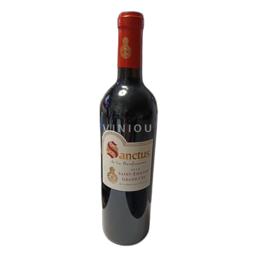 Burdeos Saint-Émilion Gran Cru Sanctus de la Bienfaisance 2010