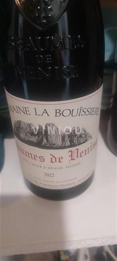 Rhône Valley Beaumes de Venise Domaine La Bouïssière 2022